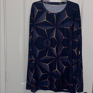 Sale! ☄️Men’s Geometric Print Shirt